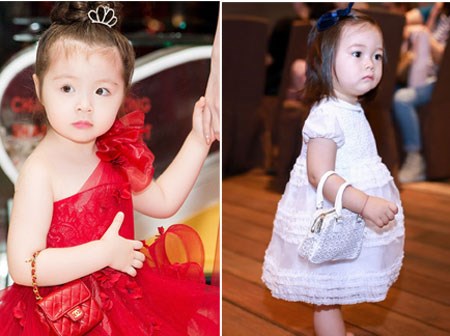 Con gái sao Việt bé tí nhưng đã