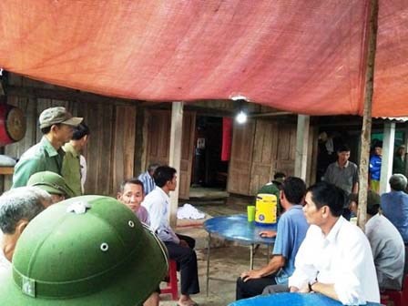 Tin mới vụ 3 người bị sét đánh chết khi đang đào huyệt