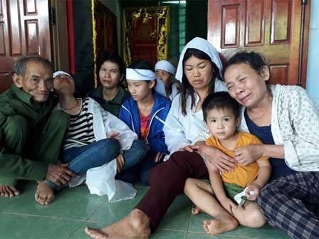 Đau xót phút 3 chú cháu bị sét đánh chết lúc đang đào huyệt