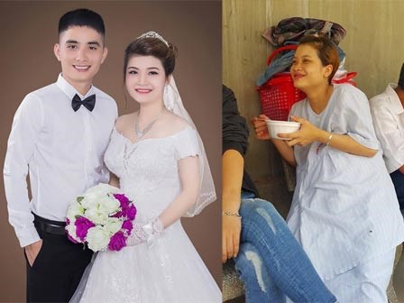 Chuyện thật như đùa: Cô dâu trở dạ phải vào viện sinh em bé trong ngày cưới