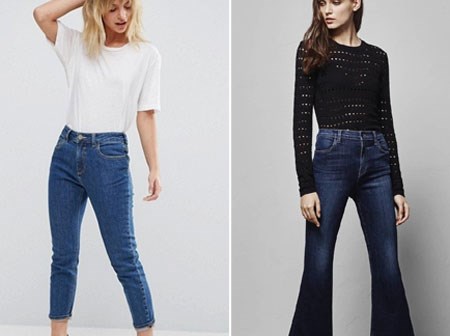 Muôn kiểu quần jeans tôn dáng cho nàng 'ba mét bẻ đôi'