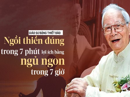 Quốc y Đại sư 101 tuổi: 10 phút đầu ngày đổi 10 năm tuổi thọ, kiểu ngồi thứ 4 ai cũng làm được
