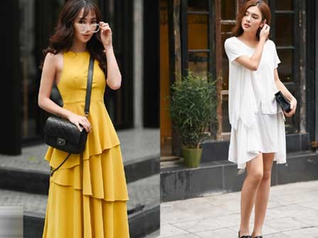 Cuối tuần nắng đẹp, quý cô hai miền xuống phố với loạt váy áo xinh miễn chê