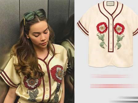 Bộ đồ như đồ ngủ của bà ngoại, Hà Hồ mặc vào vẫn chất phát ngất