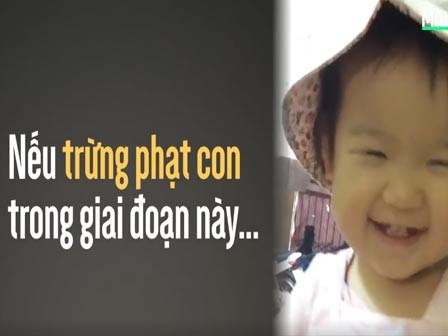 Dù có tức giận cỡ nào, cha mẹ không được đánh con trong 3 độ tuổi này