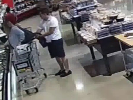 Chiêu móc ví nhanh như chớp trong siêu thị