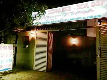 TP HCM: Nữ nhân viên khỏa thân, kích dục cho khách tại tiệm massage