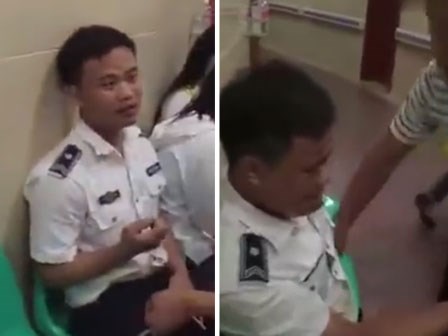 Video người đàn ông giãy giụa khi tiêm phòng gây sốt cộng đồng mạng