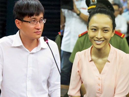 Cảm xúc trái ngược của Phương Nga và Cao Toàn Mỹ sau phiên toà