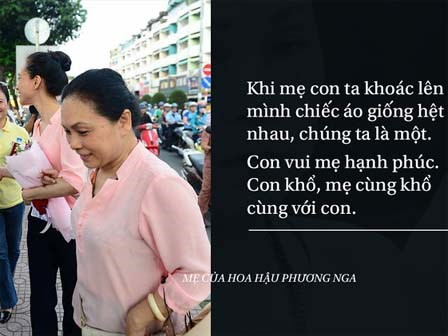 Chiếc áo đôi của mẹ con Hoa hậu Phương Nga: chuyện