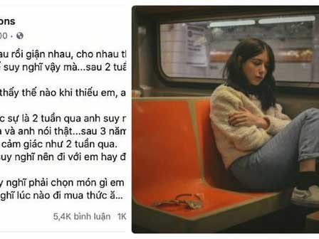 Yêu nhau 3 năm, cô gái bất ngờ với lí do chia tay dài như sớ Táo quân của bạn trai