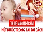 Bé trai 9 tuổi đang ngủ bị vật thể lạ chui vào tai suýt thủng màng nhĩ-4