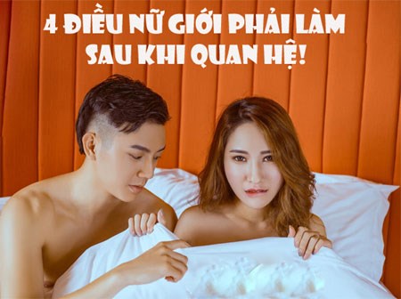 Nếu không muốn gặp họa, phụ nữ nhất định phải làm 4 việc này sau khi