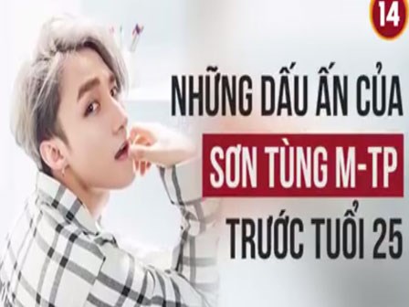 Những dấu ấn của Sơn Tùng trước tuổi 25