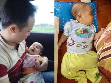 Tâm sự nghẹn lòng của ông bố có con 4 tháng mắc bệnh không có thuốc điều trị