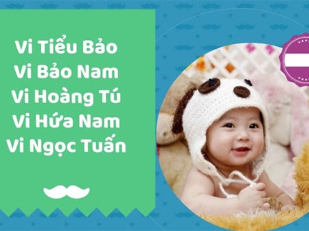Nhờ dân mạng đặt tên cho con trai họ Vi, mẹ bối rối vì cái tên lạ 