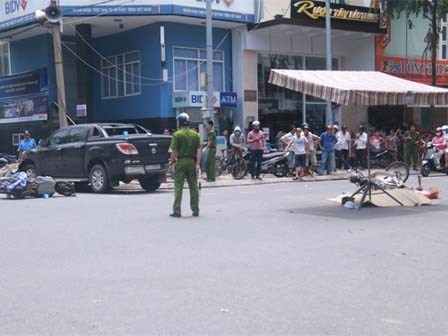 Tai nạn liên hoàn giữa trung tâm Đà Nẵng, 3 người thương vong