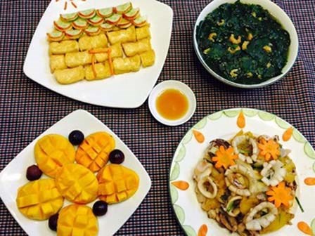 Thực đơn cơm tối