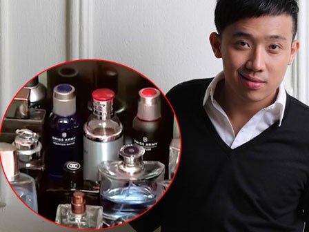 Vợ Trấn Thành phải phát ghen với tủ nước hoa quá 
