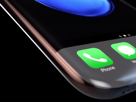 Thiết kế iPhone 8 hoàn hảo nhất: Màn hình phụ quả táo, viền cảm ứng