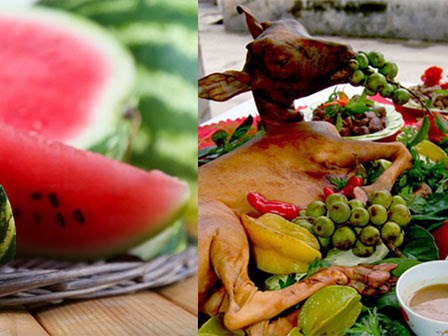 Bài hát chế 18 món ăn kỵ nhau trên nền ca khúc 