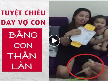 Tuyệt chiêu dạy vợ con bằng... con thằn lằn