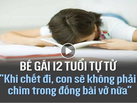 Bé gái 12 tuổi: 