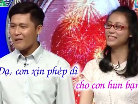 Nụ hôn xúc động của chàng soái ca hiền lành nhất 