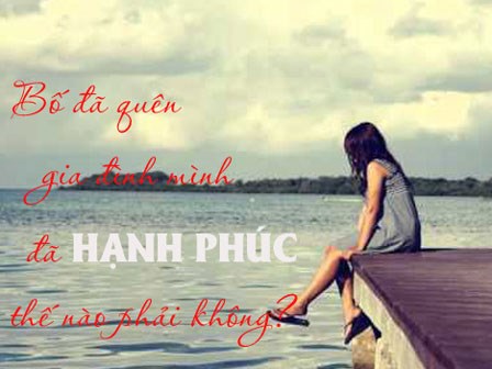 Thư con gái gửi bố ngoại tình: 