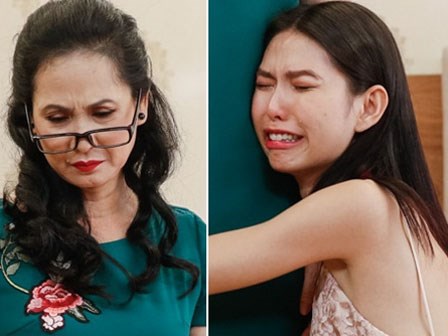 Ghê gớm 'có số má', Thùy Dương Next Top vẫn khóc tức tưởi trước 'bà Phương mẹ chồng'