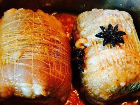 Cách làm thịt ba chỉ bó ướp ngũ vị ngon ngất ngây