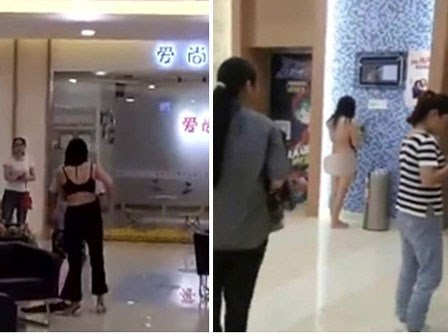 Lý do gây sốc khiến người phụ nữ cởi sạch đồ trước mặt chồng cũ giữa trung tâm thương mại