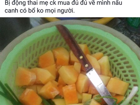 Nàng dâu trẻ động thai dọa sảy, mẹ chồng mua đồ về nấu canh, mua ngay món bà bầu cấm kỵ