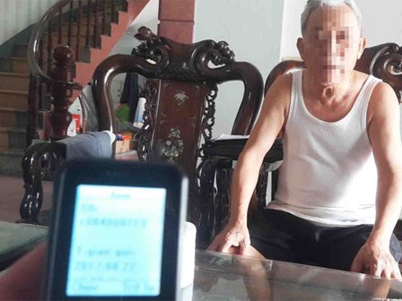 Ông lão suýt mất 200 triệu sau cú điện thoại mạo danh công an