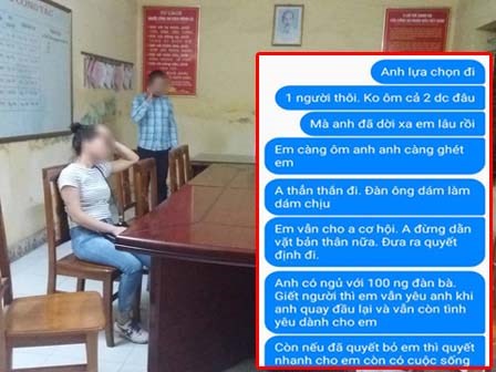 Biết chồng có nhân tình, vợ vẫn cố níu kéo: 