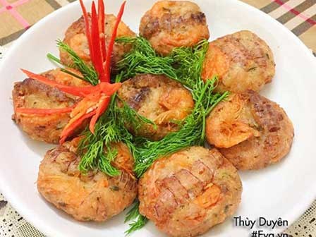 Cách làm chả bề bề tôm nõn 