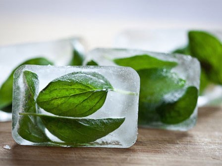 Rau thơm dùng không hết thì cho vào hộp đầy nước rồi cất ở nơi này, đảm bảo tươi lâu cả nửa tháng