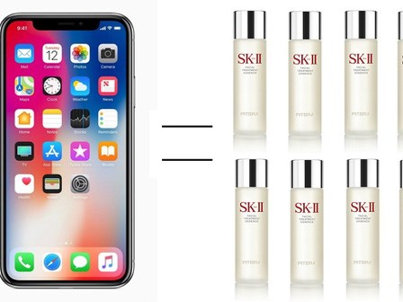 Iphone X đắt đỏ thật đấy, nhưng thật ra cũng chẳng đáng gì với số tiền các chị em đã bỏ ra cho mỹ phẩm