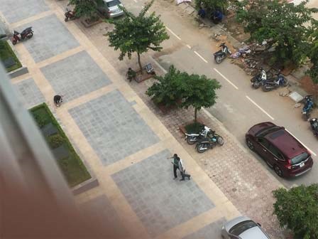 Hà Nội: Bé gái trọng thương khi chơi ở sân chung cư