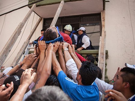 Động đất mạnh giáng xuống Mexico, 119 người chết