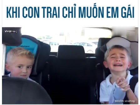 Con muốn mẹ sinh em gái cơ