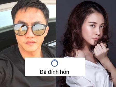 Cường Đô La và Đàm Thu Trang cùng để trạng thái 