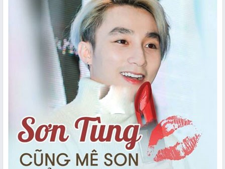 Sơn Tùng mê son chẳng kém chị em nào