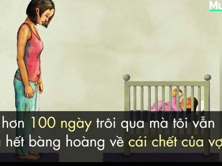 Vợ sinh con được 7 tháng bỗng tự tử, chồng khóc cạn nước mắt khi đọc nhật ký