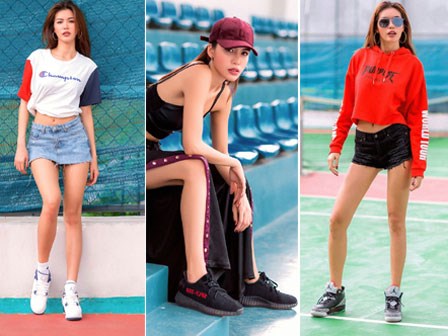 Quăng giày cao gót đi, mix đồ cực chất với sneakers như Minh Tú thôi nào!