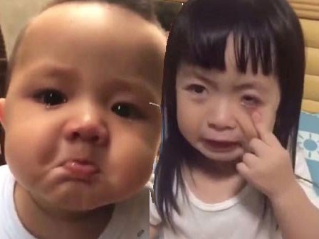 Đẳng cấp ăn vạ của các bé khiến người lớn phải chào thua