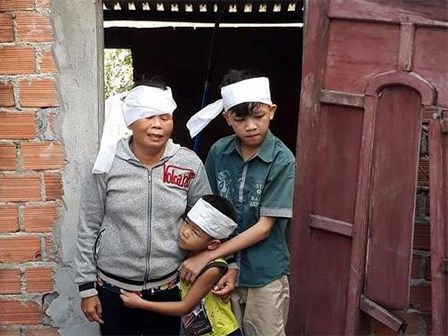 Nát lòng với đám tang không có thi thể