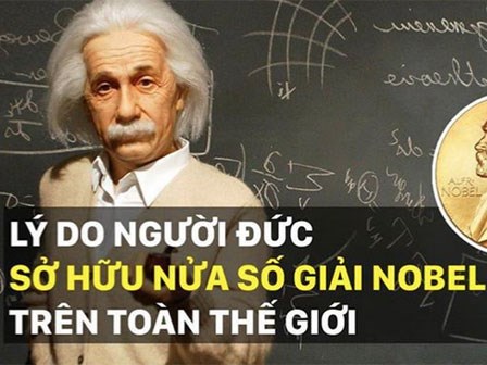 Lý do người Đức sở hữu nửa số giải Nobel trên toàn thế giới