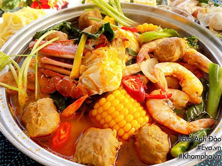 Làm lẩu cua biển vừa ngon vừa chất đãi cả nhà