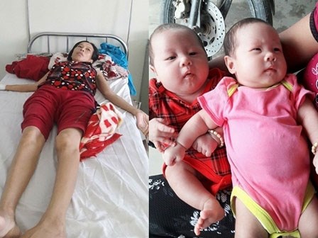 Người mẹ cố gắng thụ tinh nhân tạo mang thai đôi thì bị ung thư: